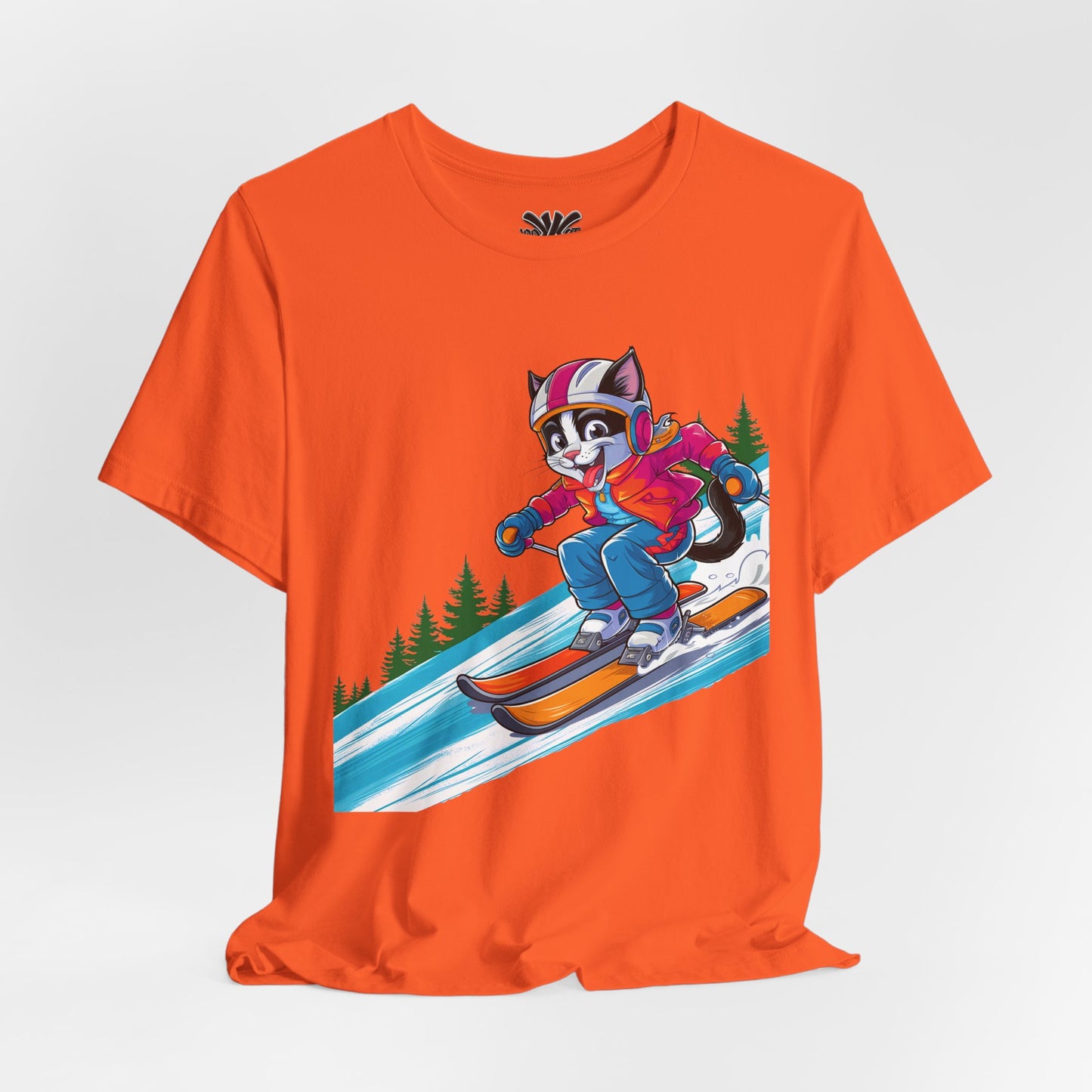 Ziggin' Ziggy - Skiing Cat Tee