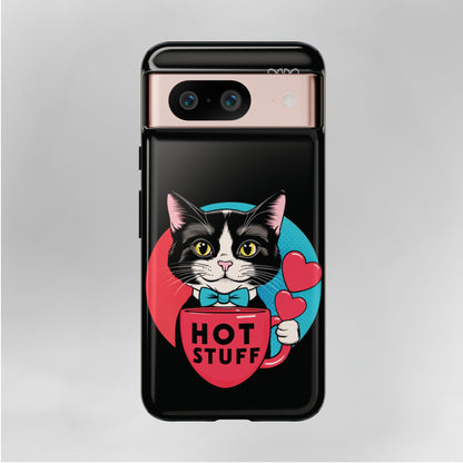 Brewy - "Hot Stuff" KoolKat Tough Phone Case Black