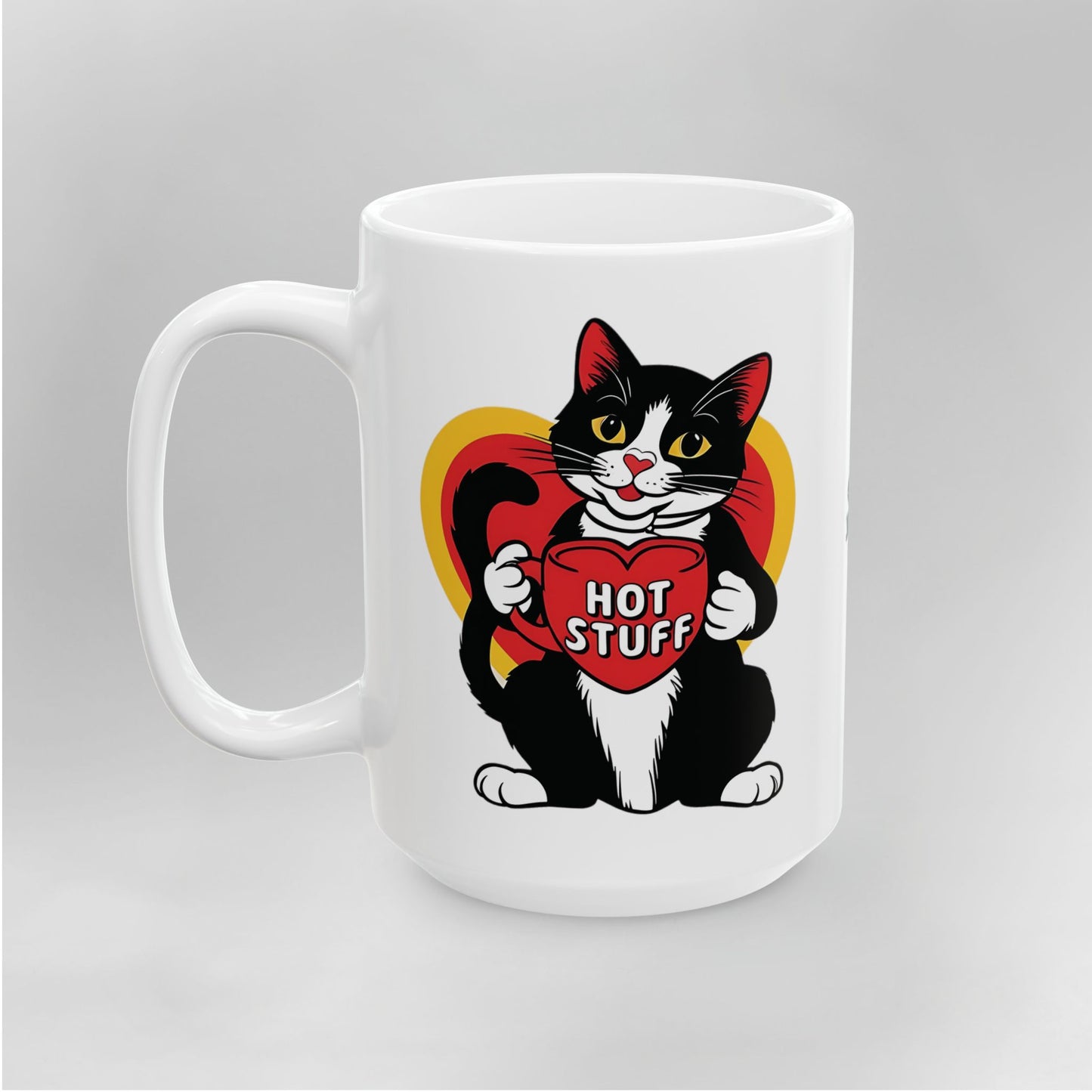 Mocha - "Hot Stuff" Ceramic Mug, (11oz, 15oz)