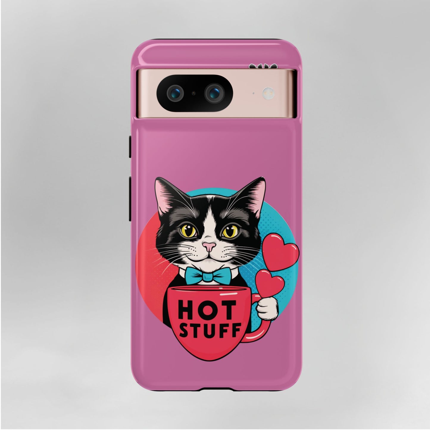 Brewy - "Hot Stuff" KoolKat Tough Phone Case Pink