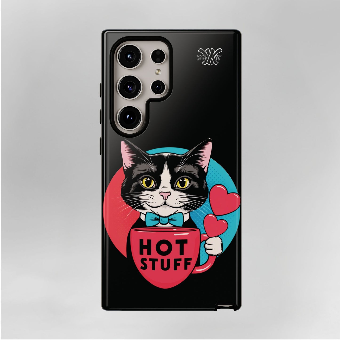 Brewy - "Hot Stuff" KoolKat Tough Phone Case Black