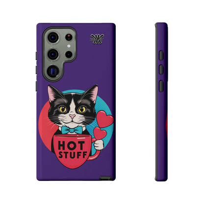 Brewy - "Hot Stuff" KoolKat Tough Phone Case Purple