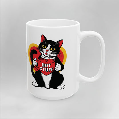 Mocha - "Hot Stuff" Ceramic Mug, (11oz, 15oz)