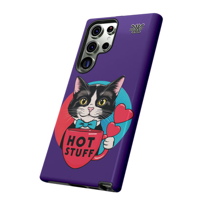 Brewy - "Hot Stuff" KoolKat Tough Phone Case Purple