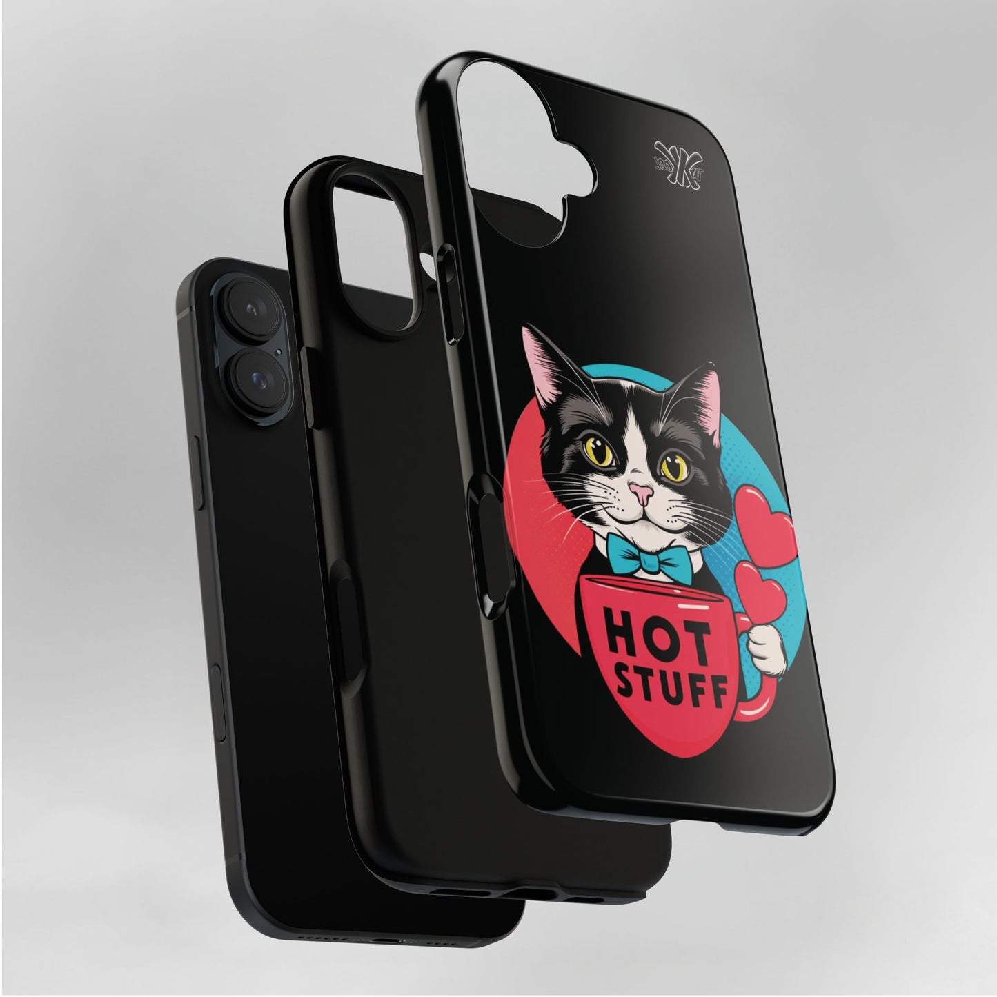 Brewy - "Hot Stuff" KoolKat Tough Phone Case Black