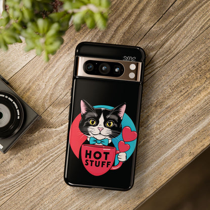 Brewy - "Hot Stuff" KoolKat Tough Phone Case Black