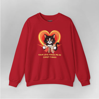 Romie - My Crazy Valentine Unisex Crewneck Sweatshirt