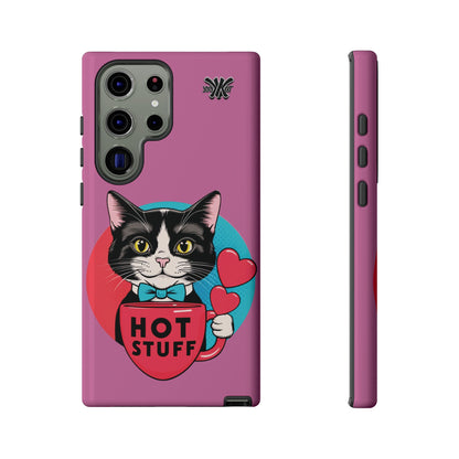 Brewy - "Hot Stuff" KoolKat Tough Phone Case Pink