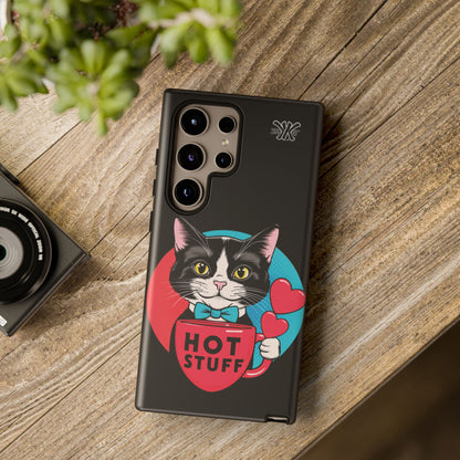 Brewy - "Hot Stuff" KoolKat Tough Phone Case Black