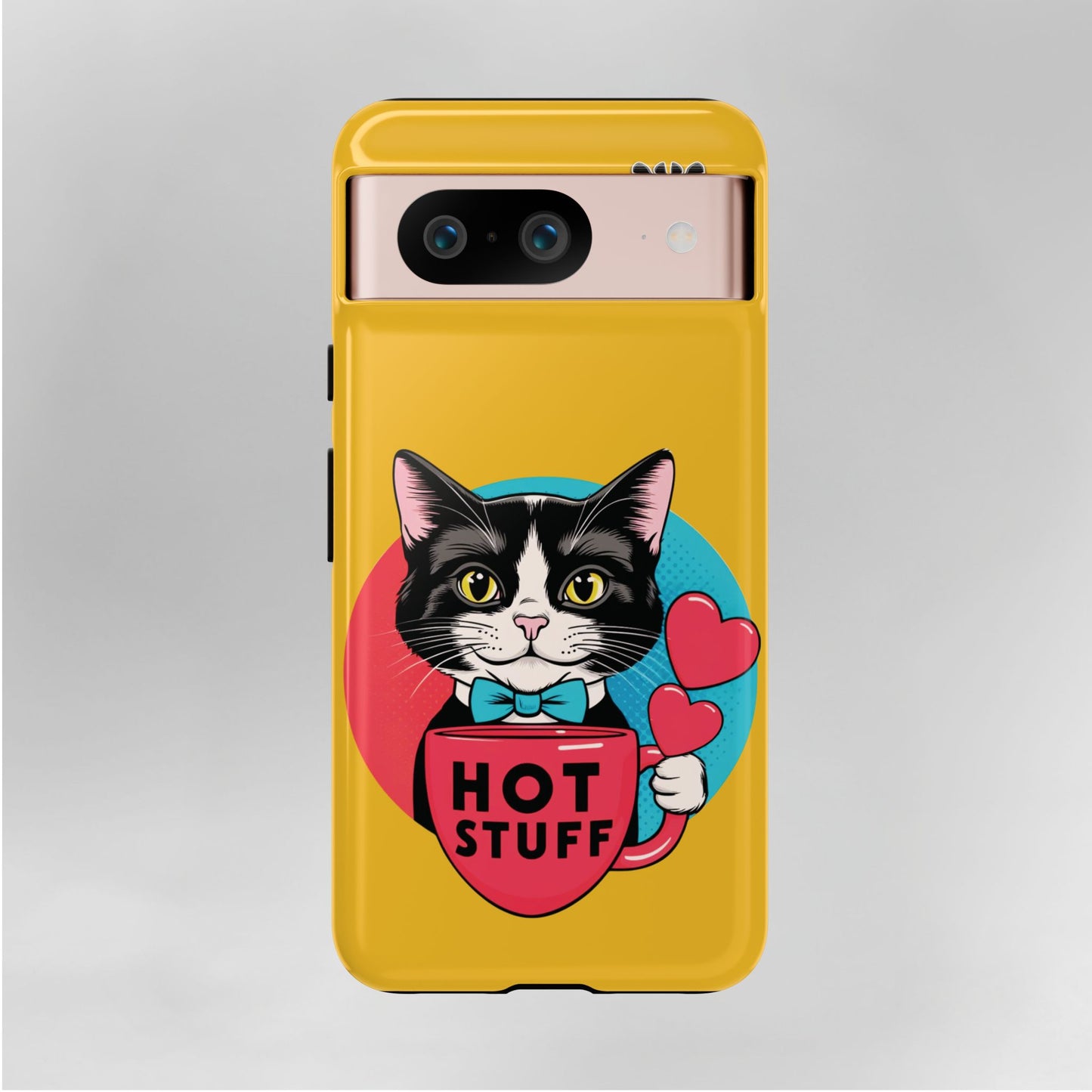 Brewy - "Hot Stuff" KoolKat Tough Phone Case Yellow