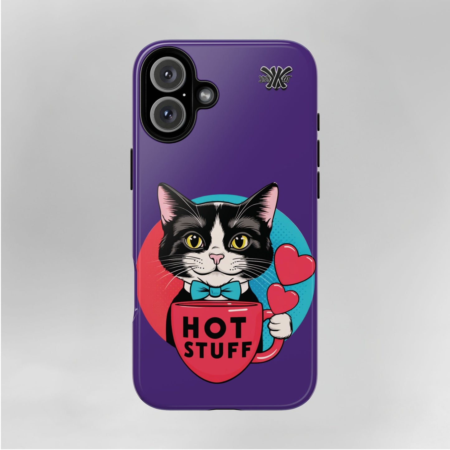 Brewy - "Hot Stuff" KoolKat Tough Phone Case Purple