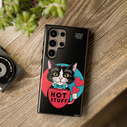 Brewy - "Hot Stuff" KoolKat Tough Phone Case Black