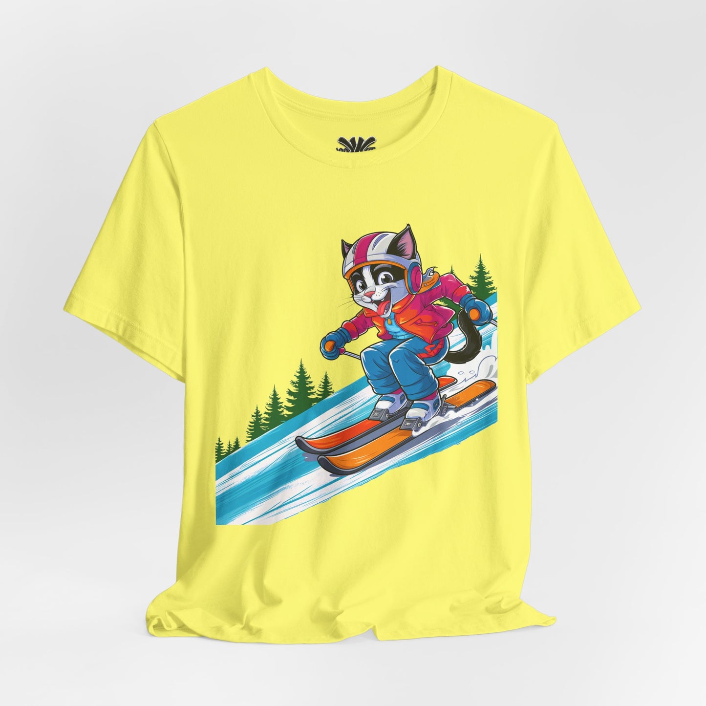 Ziggin' Ziggy - Skiing Cat Tee