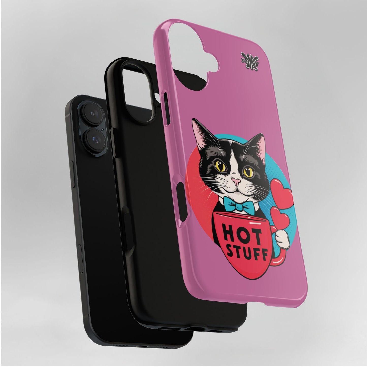 Brewy - "Hot Stuff" KoolKat Tough Phone Case Pink