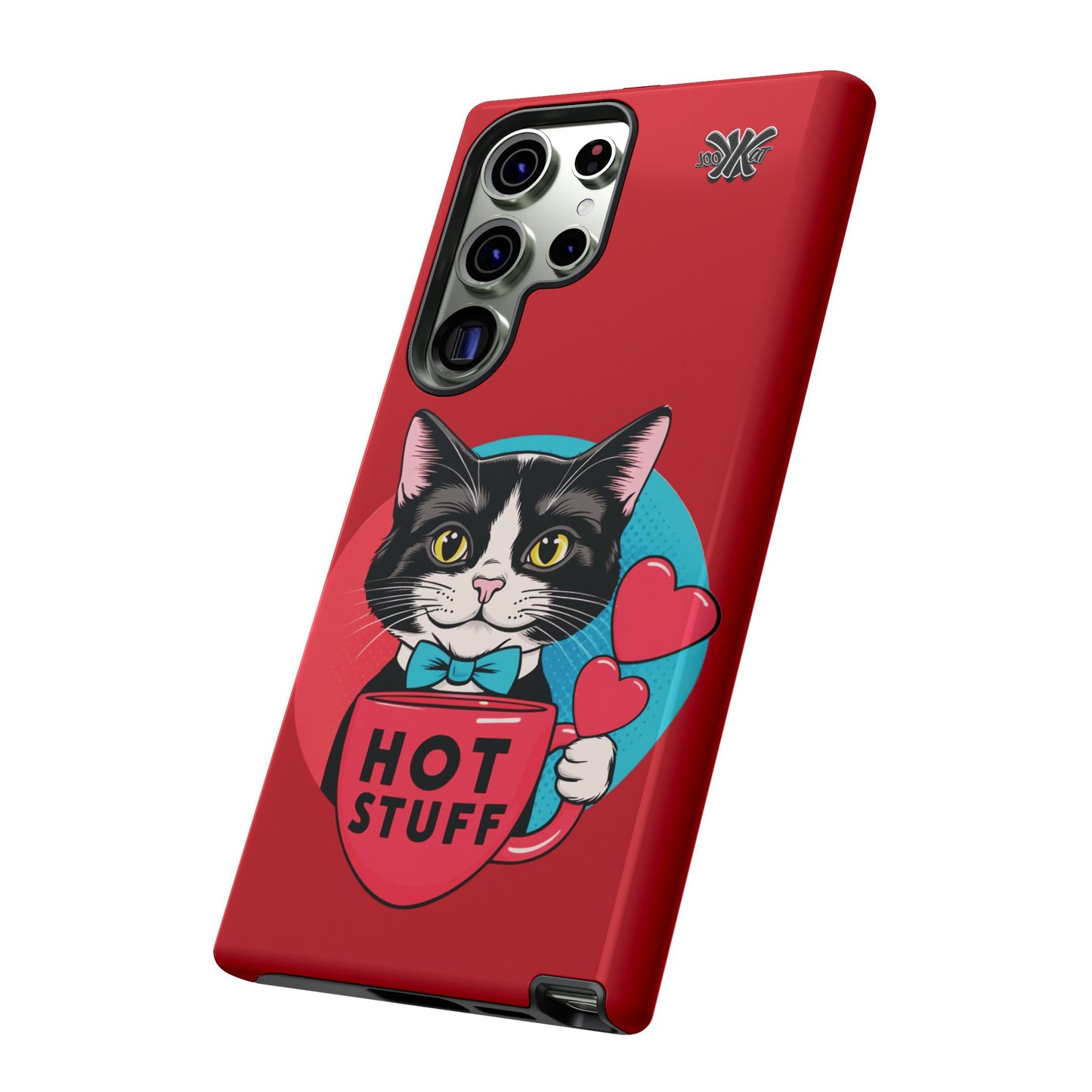 Brewy - "Hot Stuff" KoolKat Tough Phone Case Red