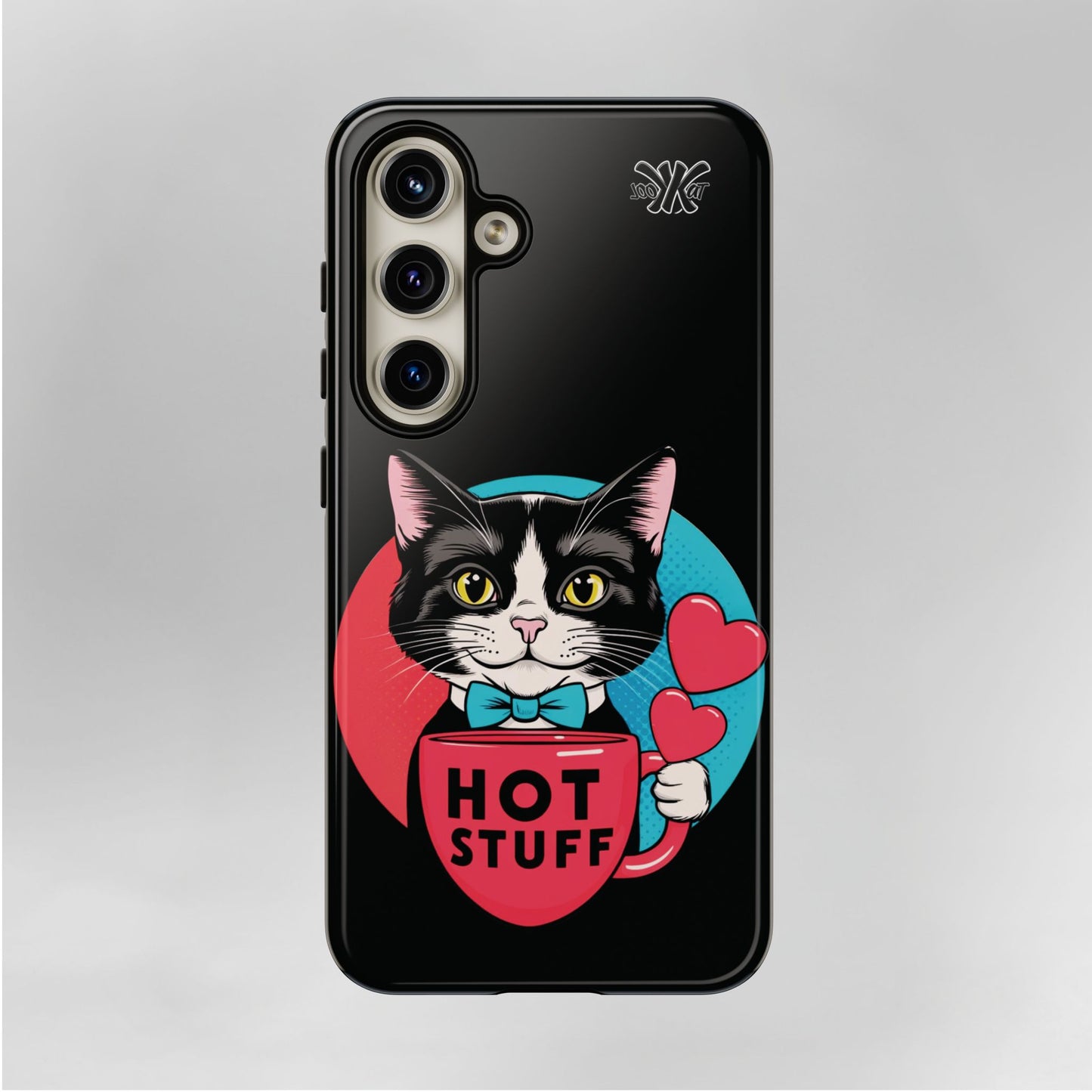 Brewy - "Hot Stuff" KoolKat Tough Phone Case Black