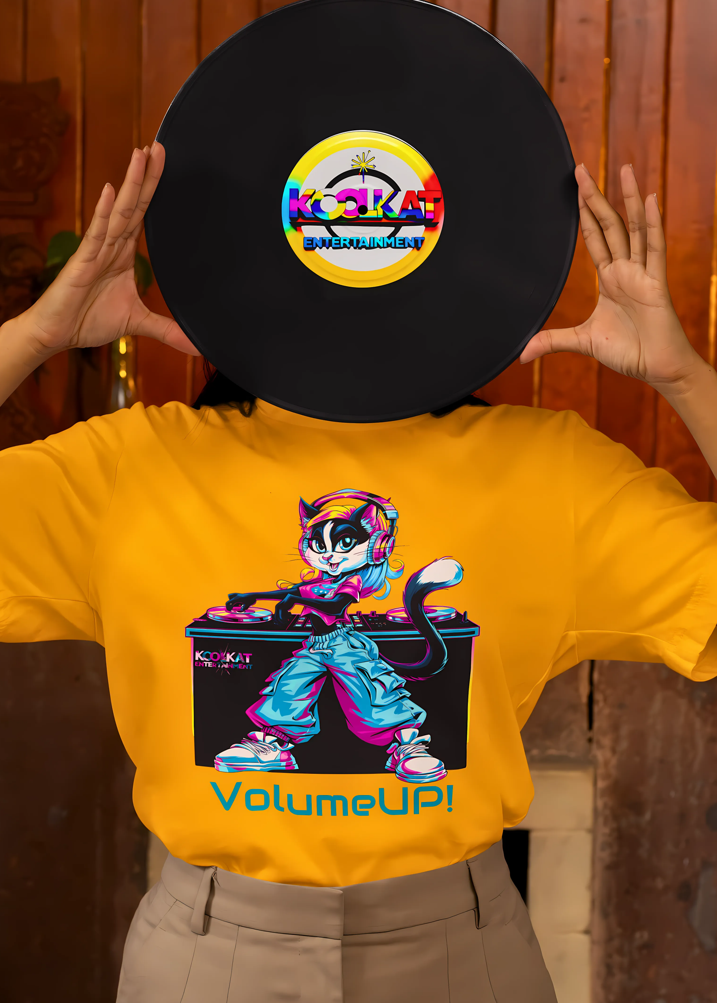 DJ Nora Purr #VolumeUP! Unisex Tee