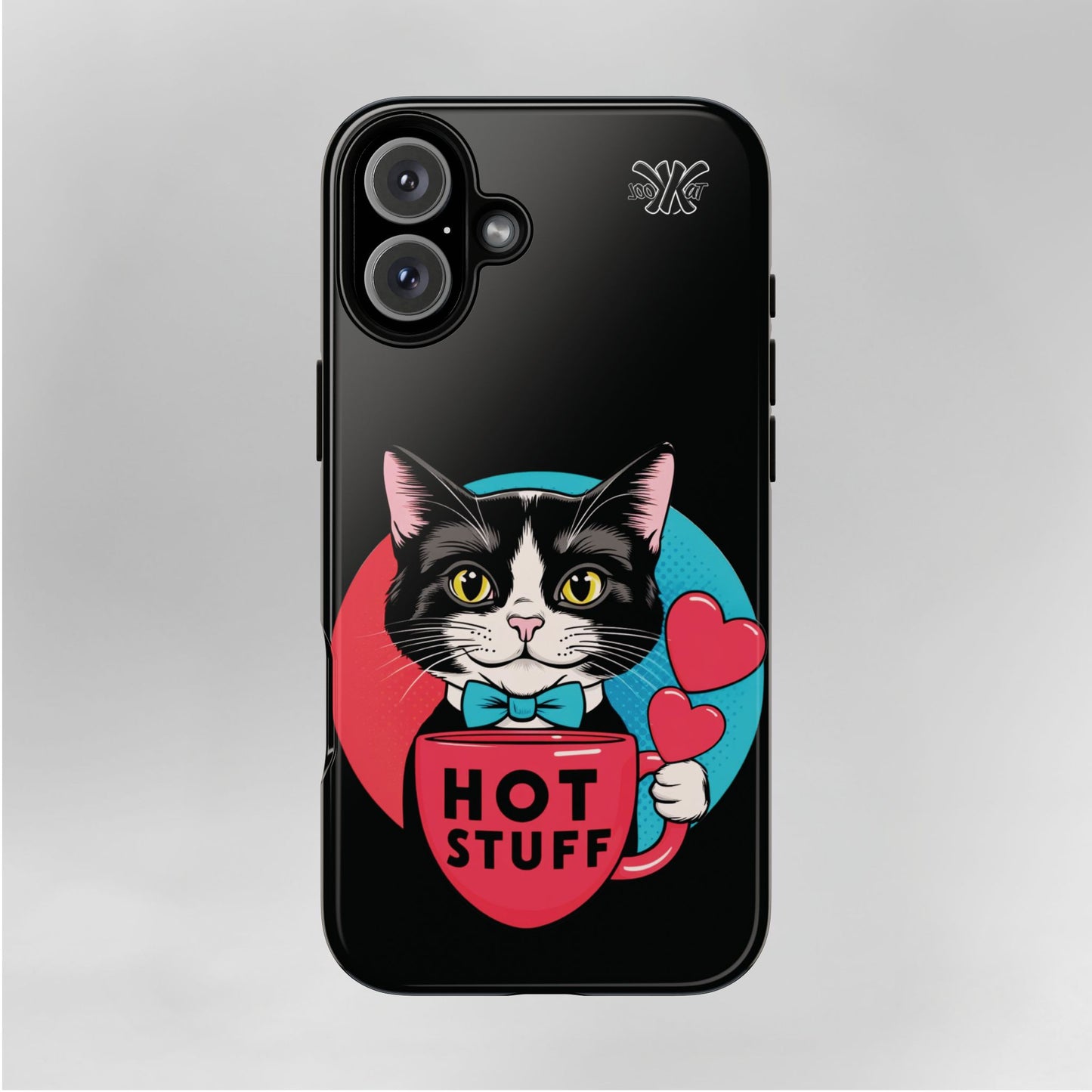 Brewy - "Hot Stuff" KoolKat Tough Phone Case Black