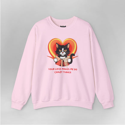 Romie - My Crazy Valentine Unisex Crewneck Sweatshirt