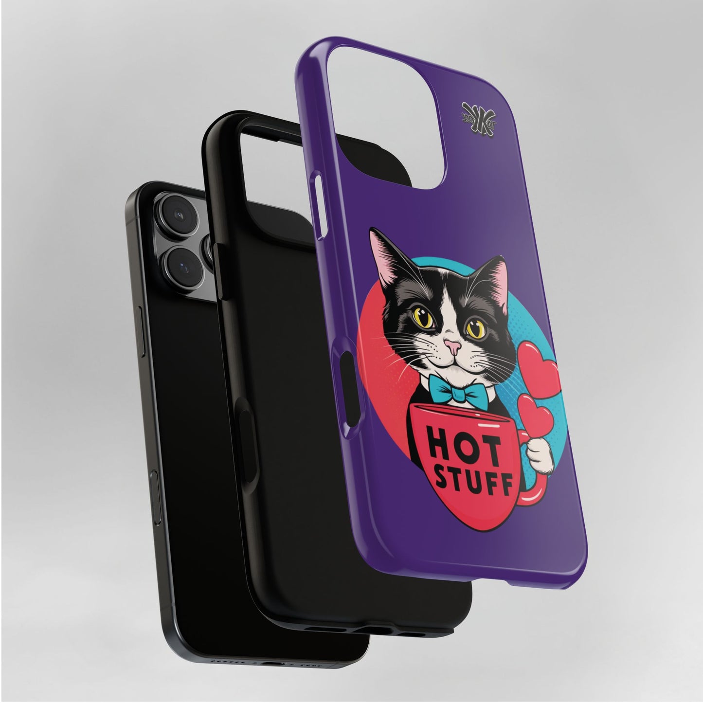 Brewy - "Hot Stuff" KoolKat Tough Phone Case Purple