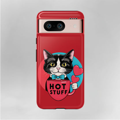 Brewy - "Hot Stuff" KoolKat Tough Phone Case Red