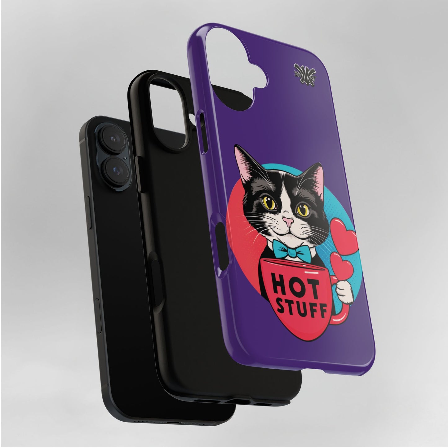 Brewy - "Hot Stuff" KoolKat Tough Phone Case Purple