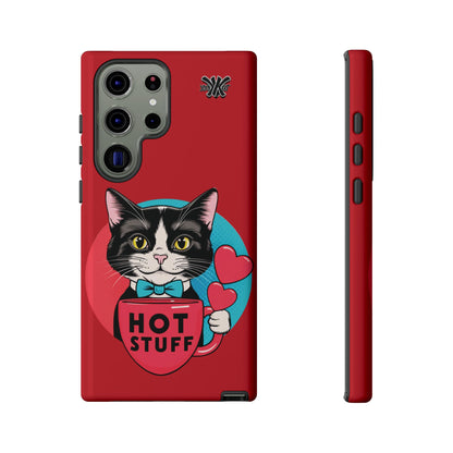 Brewy - "Hot Stuff" KoolKat Tough Phone Case Red