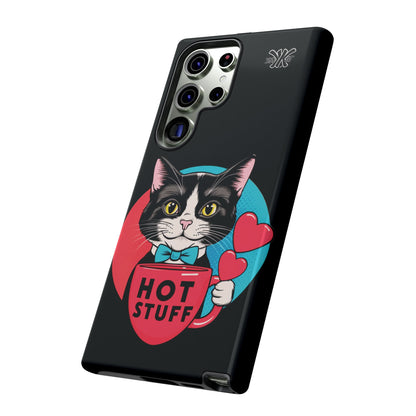 Brewy - "Hot Stuff" KoolKat Tough Phone Case Black