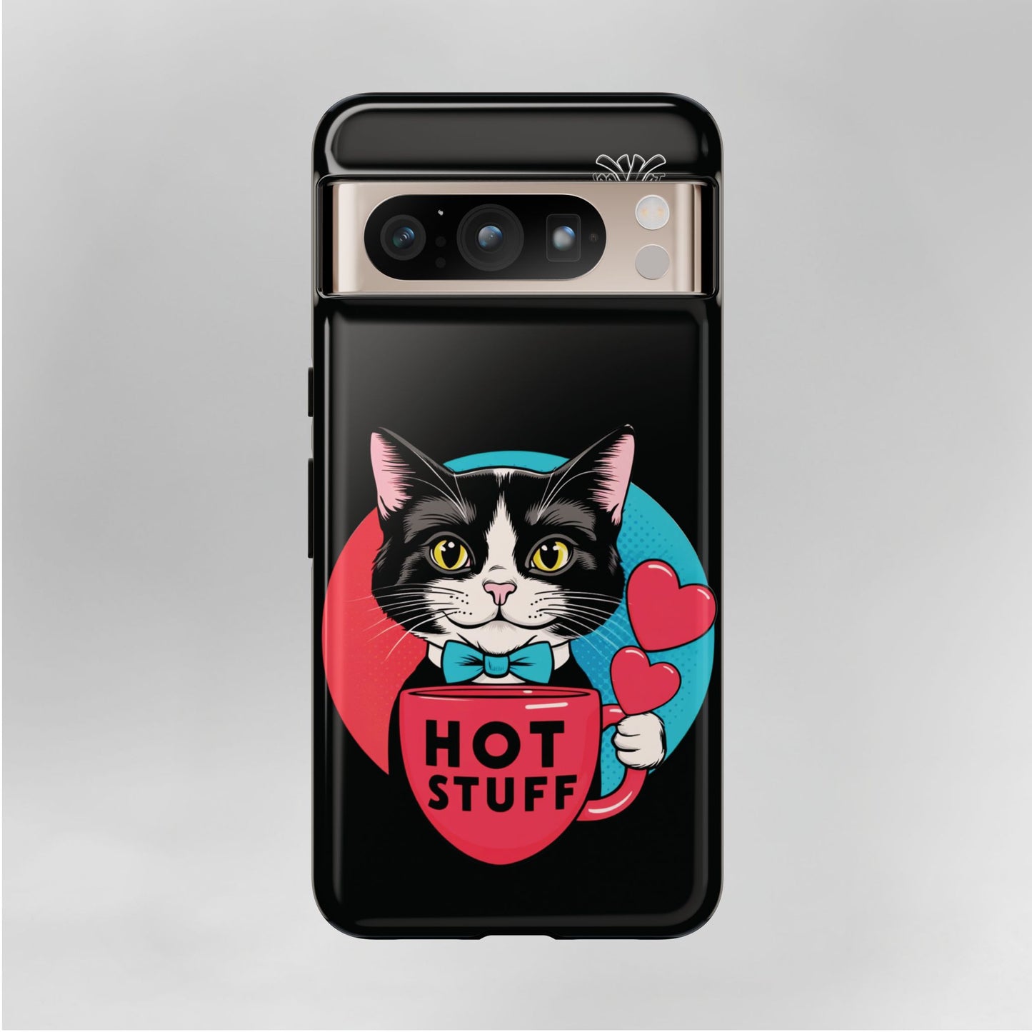 Brewy - "Hot Stuff" KoolKat Tough Phone Case Black