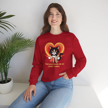 Romie - My Crazy Valentine Unisex Crewneck Sweatshirt