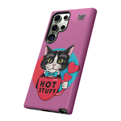 Brewy - "Hot Stuff" KoolKat Tough Phone Case Pink