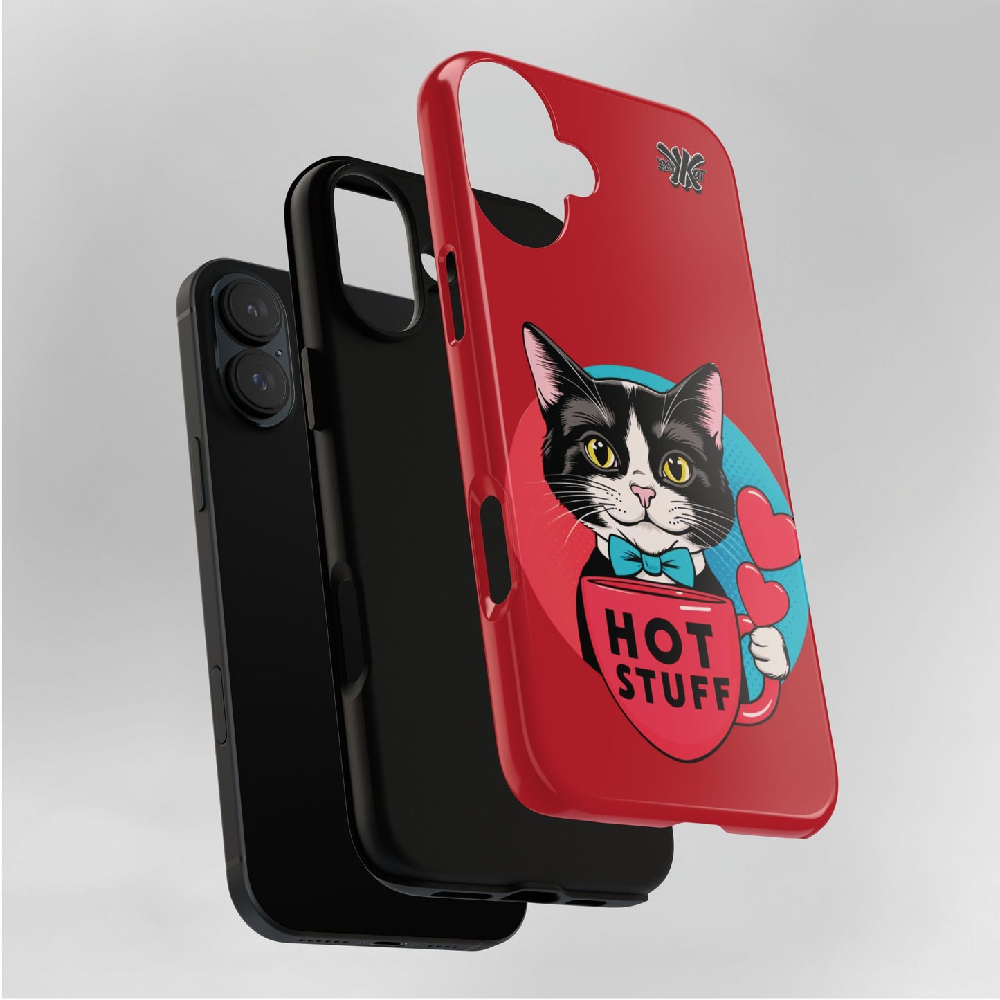 Brewy - "Hot Stuff" KoolKat Tough Phone Case Red