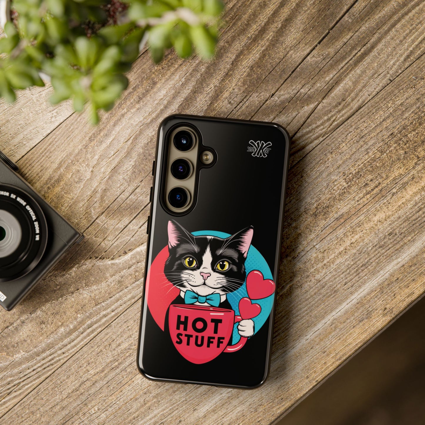 Brewy - "Hot Stuff" KoolKat Tough Phone Case Black