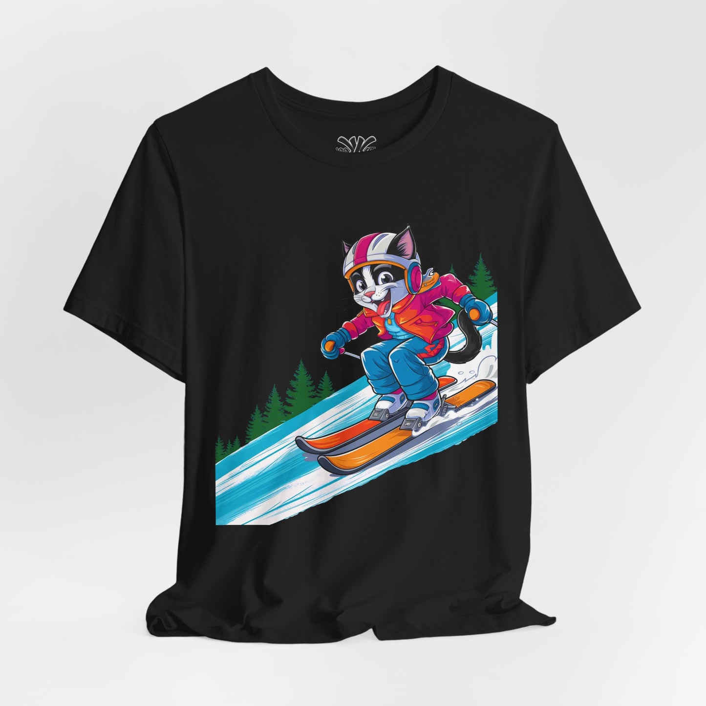 Ziggin' Ziggy - Skiing Cat Tee