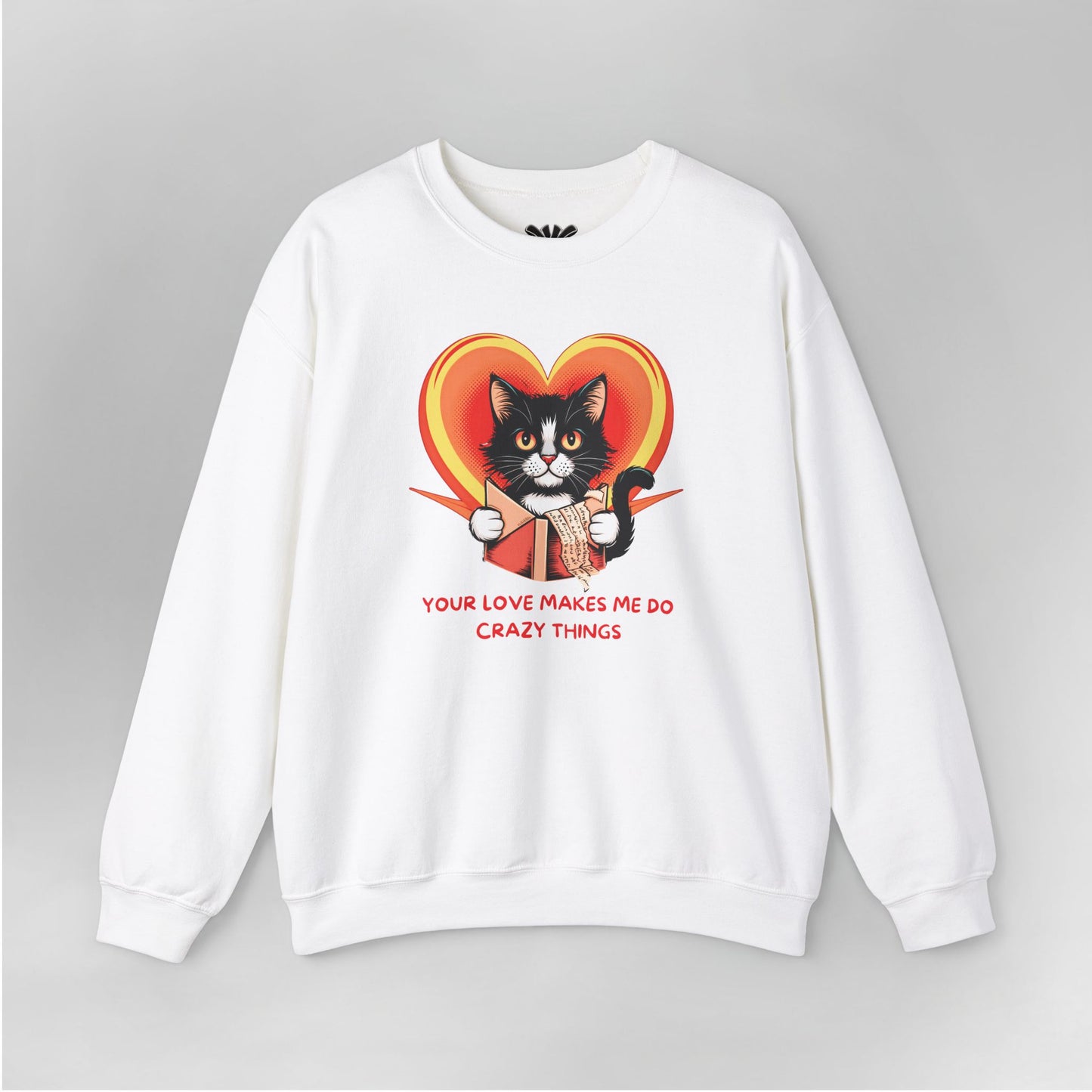 Romie - My Crazy Valentine Unisex Crewneck Sweatshirt